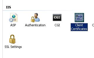How to map client certificates in IIS 7 through graphical user ...